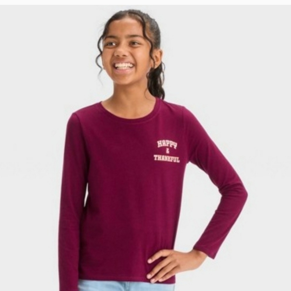 ❤️10/$10 New happy and thankful shirt Thsnksgiving Kids Shirt
